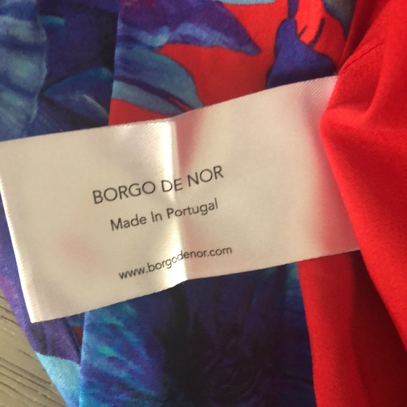 BORGO DE NOR Adelita Off The Shoulder  Cotton Poplin  Size Uk 6 US 0-2 - Picture 8 of 11